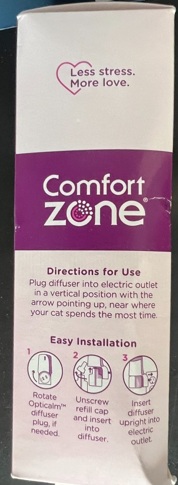 Comfort Zone Calming Diffuser for Cats & Kittens 2 pack 3506