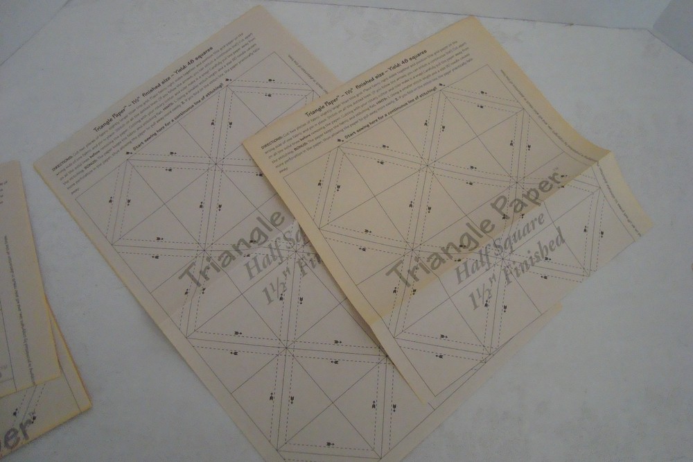Half Square Triangle Paper ~ Variety Pack ~ READ
