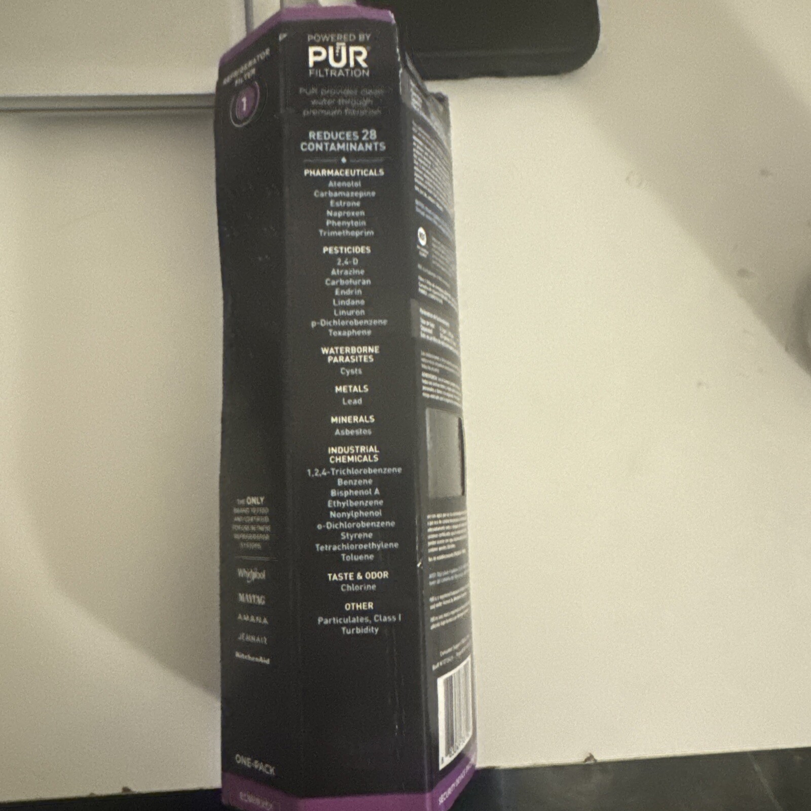 EveryDrop by Whirlpool Refrigerator Water Filter 1 EDR1RXD1 Pack of 1