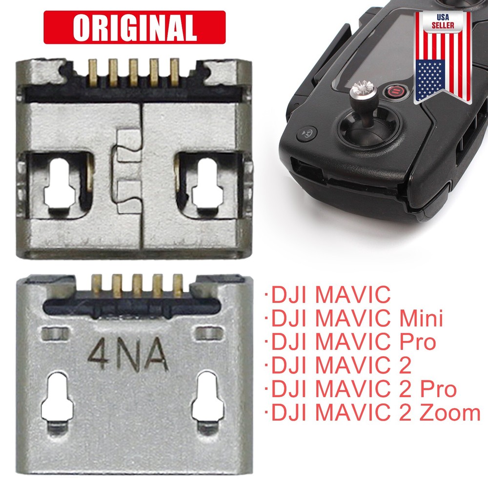 OEM USB Charging Port For DJI Mavic Pro Mini 2 Pro 2 Zoom RC Remote Controller