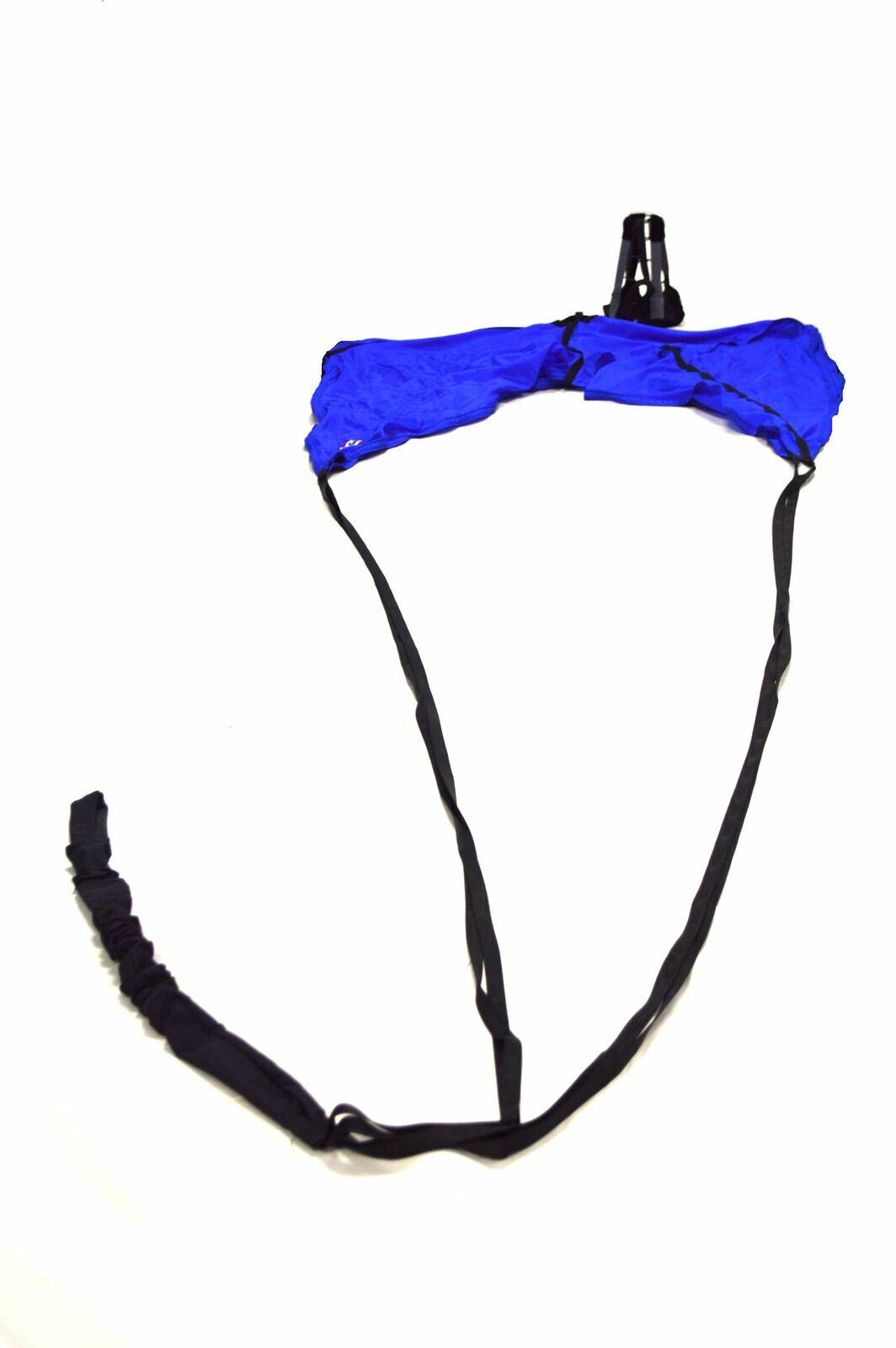 DRAG PARACHUTE SPRING LOADED BLUE DRAG CHUTE RJS RACING PRO SPRING PARACHUTE