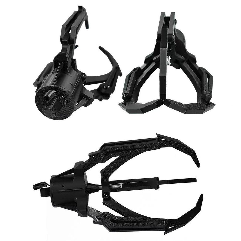 Drone remote control intelligent mechanical claw/hook air releaser pick-up de...