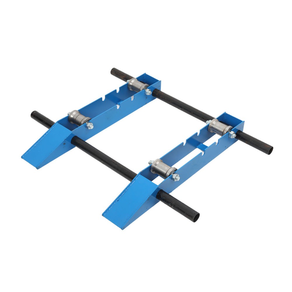 Portable Cable Drum Roller Reel Dispenser Stand for Industrial Wire Axle