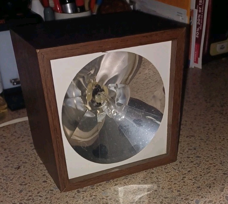 Vintage WORKING Xenon Strobe Light Variable Speed Rate Psychedelic Disco #1005