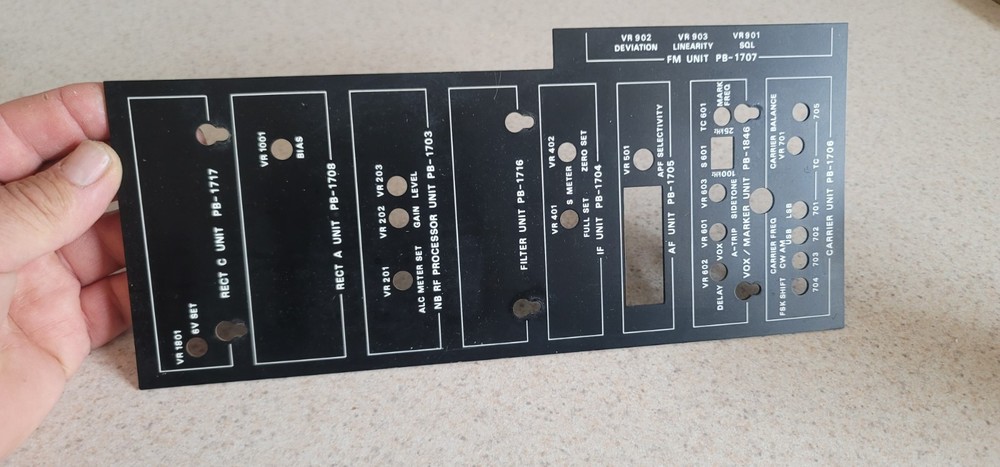 PLASTIC COVER FOR YAESU FT 901