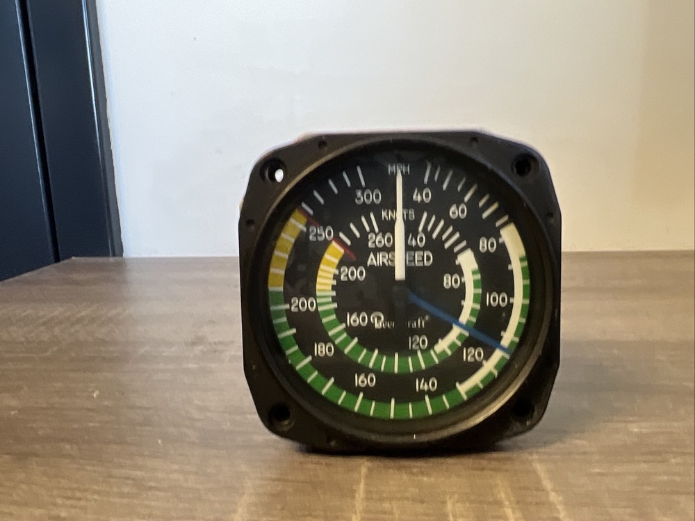 United Instruments Inc. Airspeed Indicator P/N: 8030