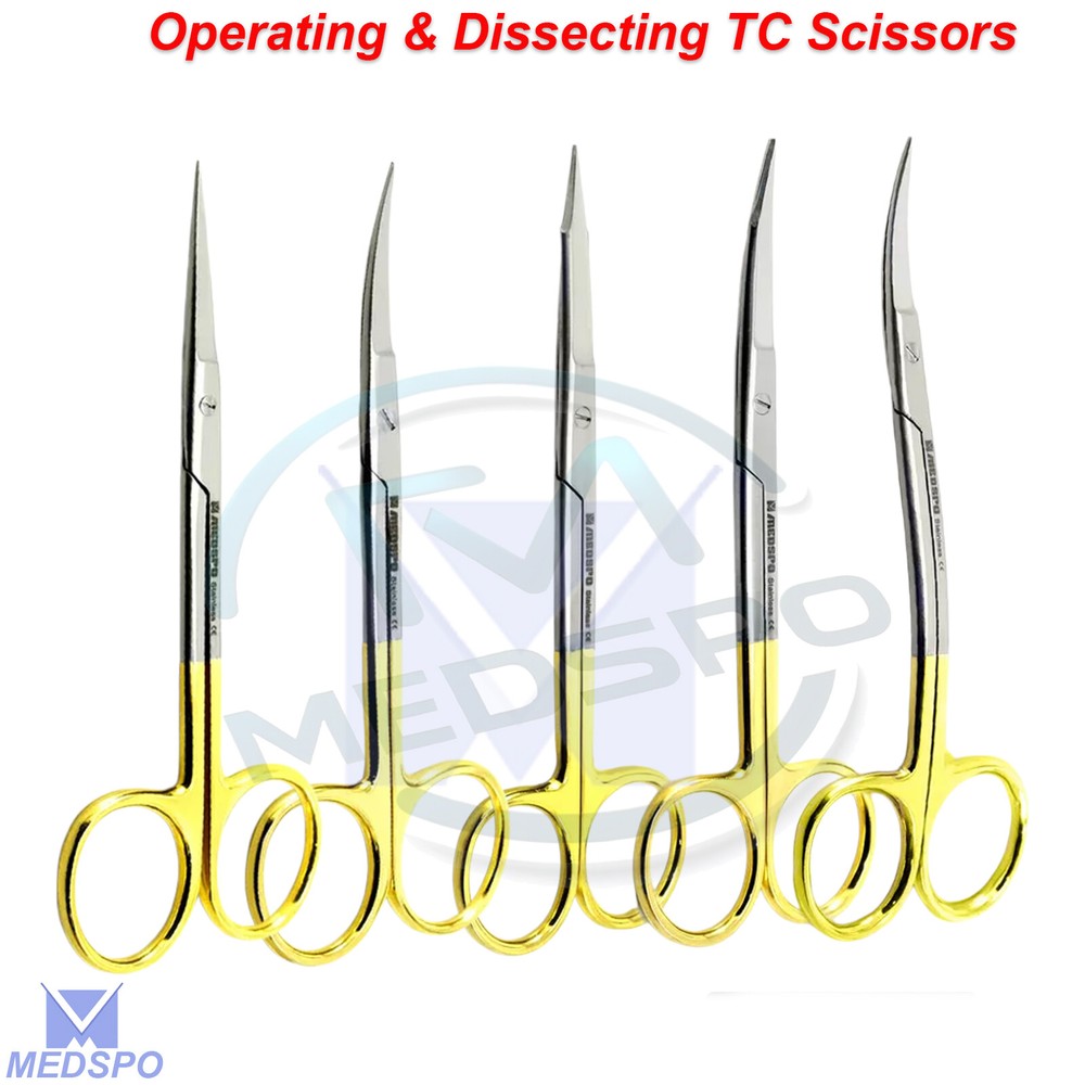 Surgical LaGrange Scissors TC Tissue Cutting Trimming Shears Dissecting Tool New