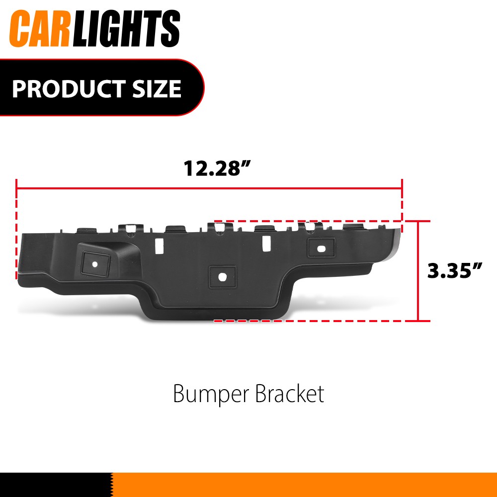 Fit For 10-16 Cadillac SRX Front Bumper Outer Retainer Mounting Bracket Left