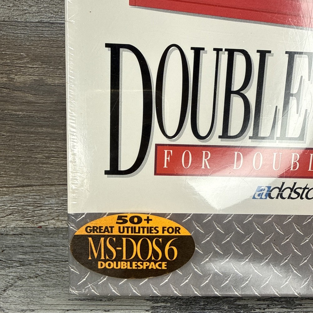 Double Tools For Doublespace Addstor Microsoft Windows Dos 6.0 Compression