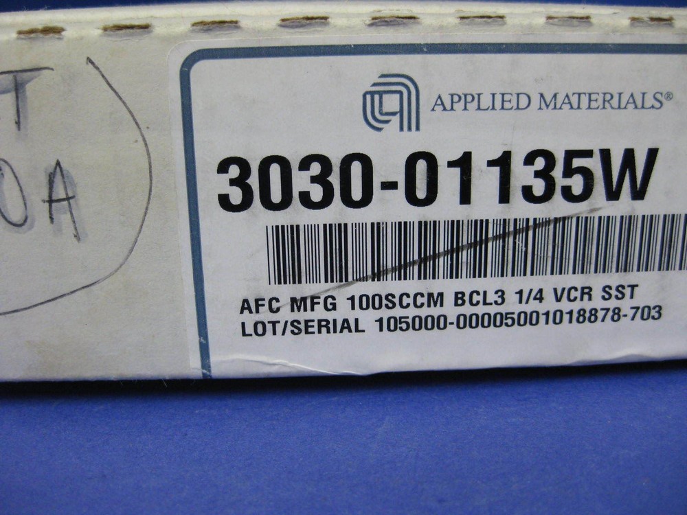 Unit UFC-1100A Mass Flow Controller, BCL3, 100 SCCM, Refurbished