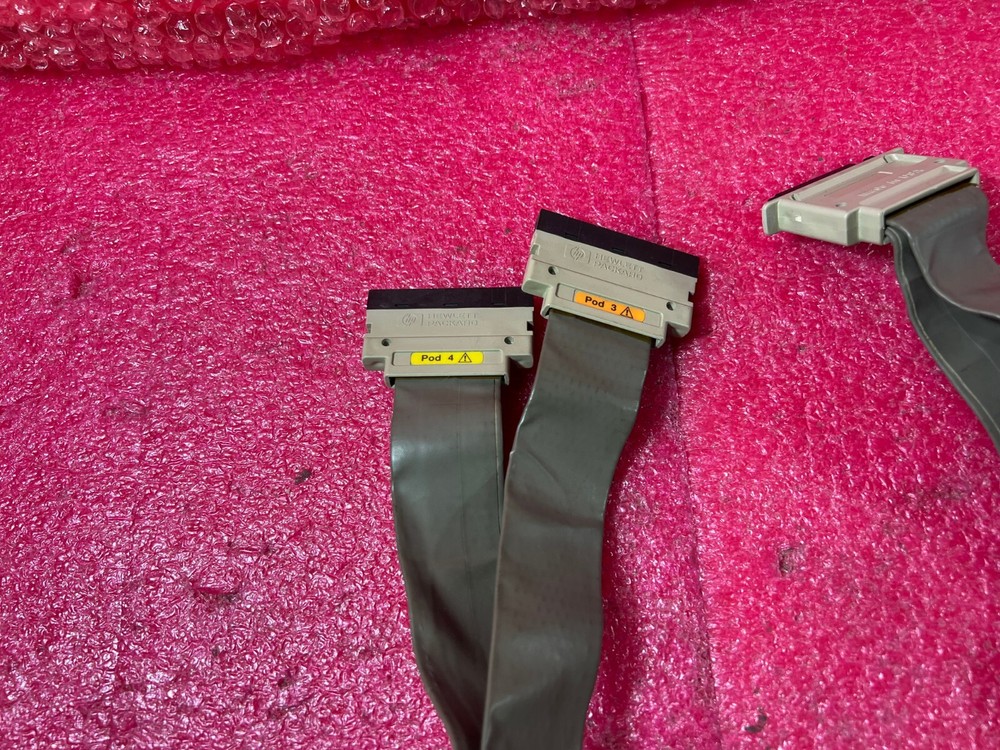 Agilent HP 1670D Deep Memory Logic Analyzer Accessories Pod 3 Pod 4