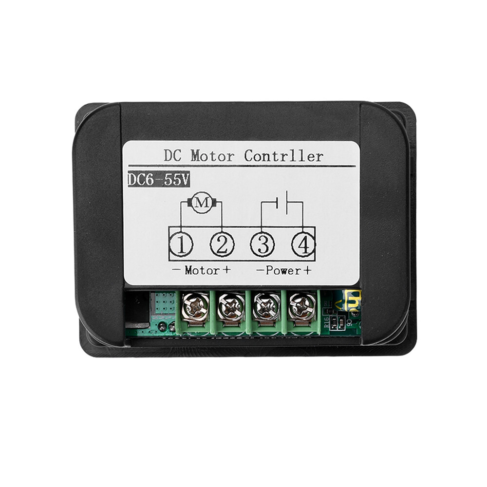 DC6-55V 20A PWM Wireless Remote Intelligent DC Brush Motor Speed Controller