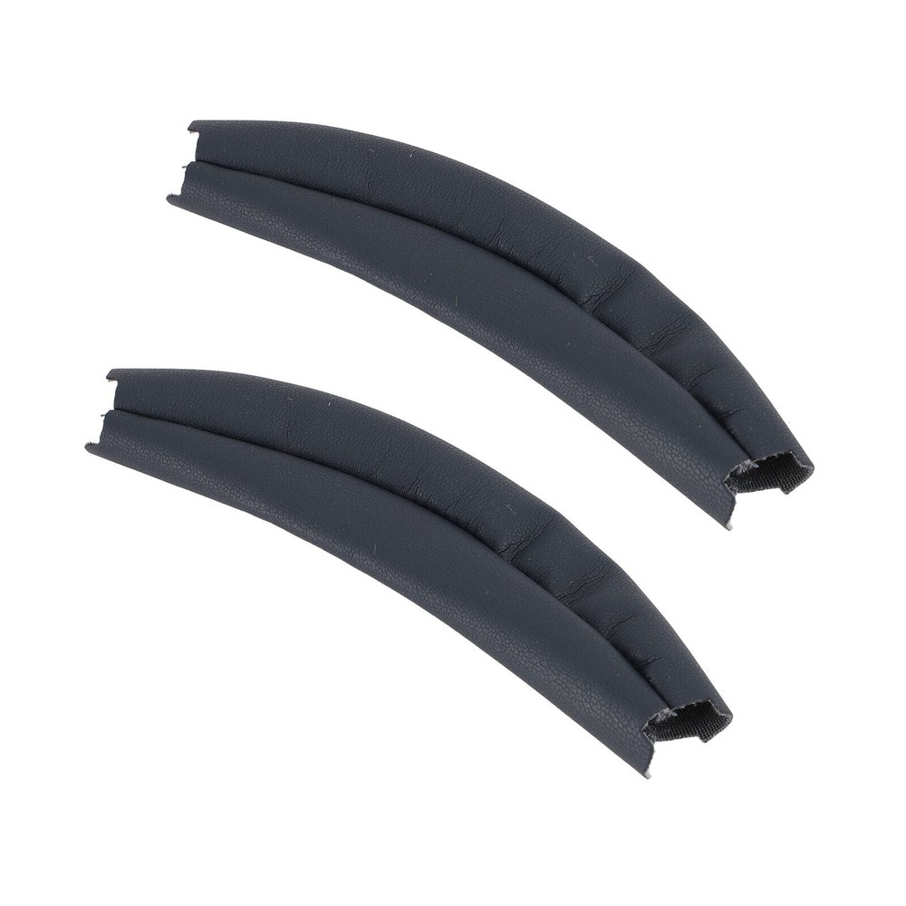 2PCS Replacement Headband Pad Protein Leather High Elasticity Headband Cushion