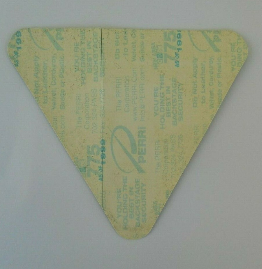 Kiss Psycho Circus Halloween Night Dodger Stadium 1998 Media Pass Rare Foil