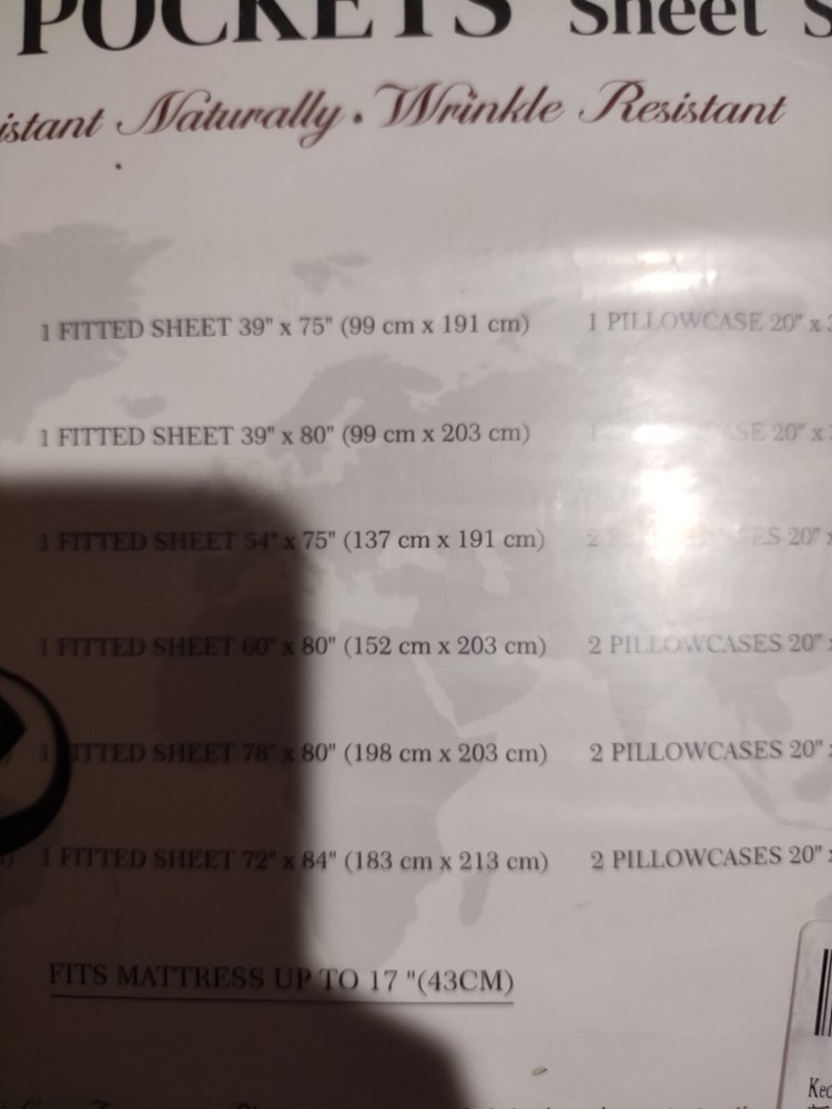 full/double deep pocket sheet set, gray plaid