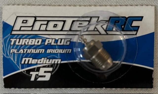 ProTek RC #PTK-2552: Turbo Plug Medium T5 Platinum/Iridium; NISP