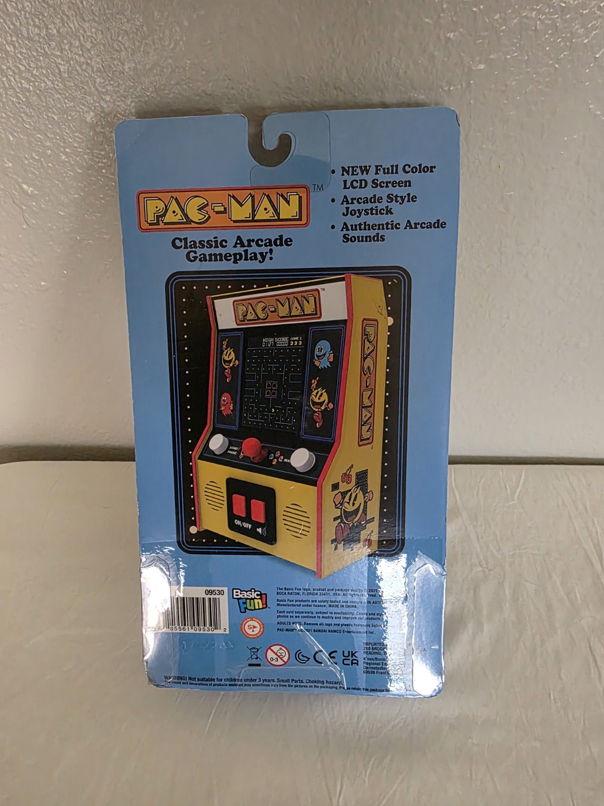 Pac-Man Handheld Retro Mini Arcade Classic Working Basic Fun Bandai Namco Fun