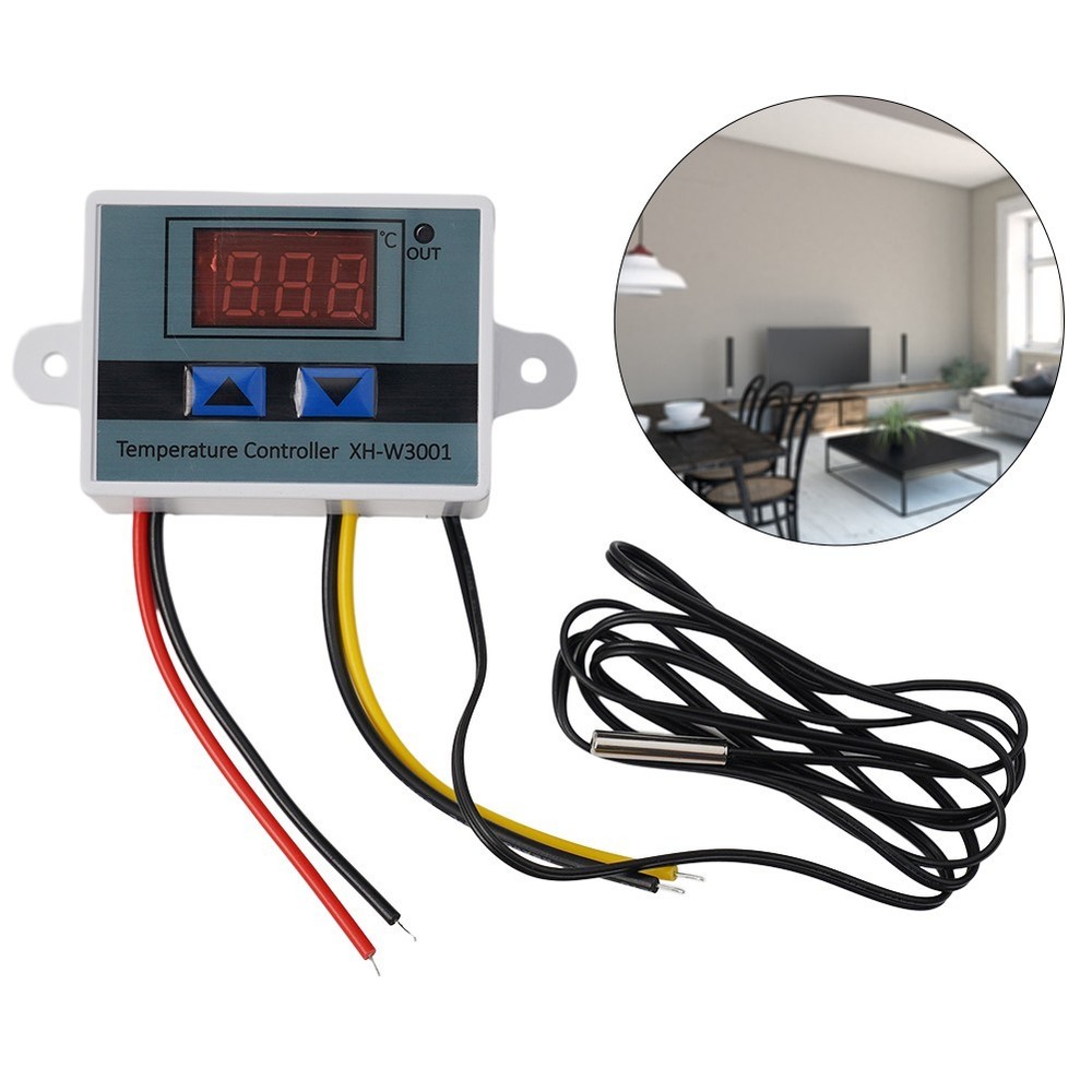 1pcs 24V Digital Solar Water Heater Temperature Controller Thermostat .