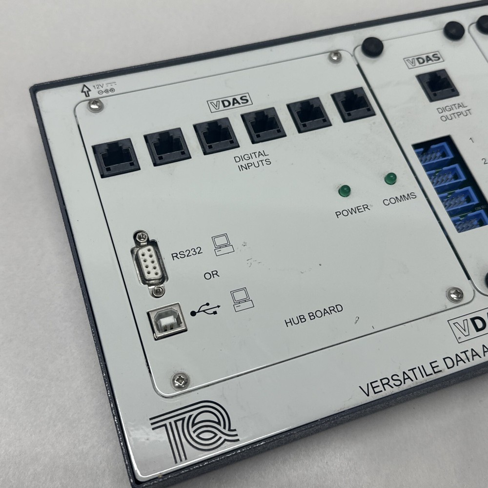 TecQuipment Vdas Versatile Data Acquisition System Controller VDAS-B W/ Analogue