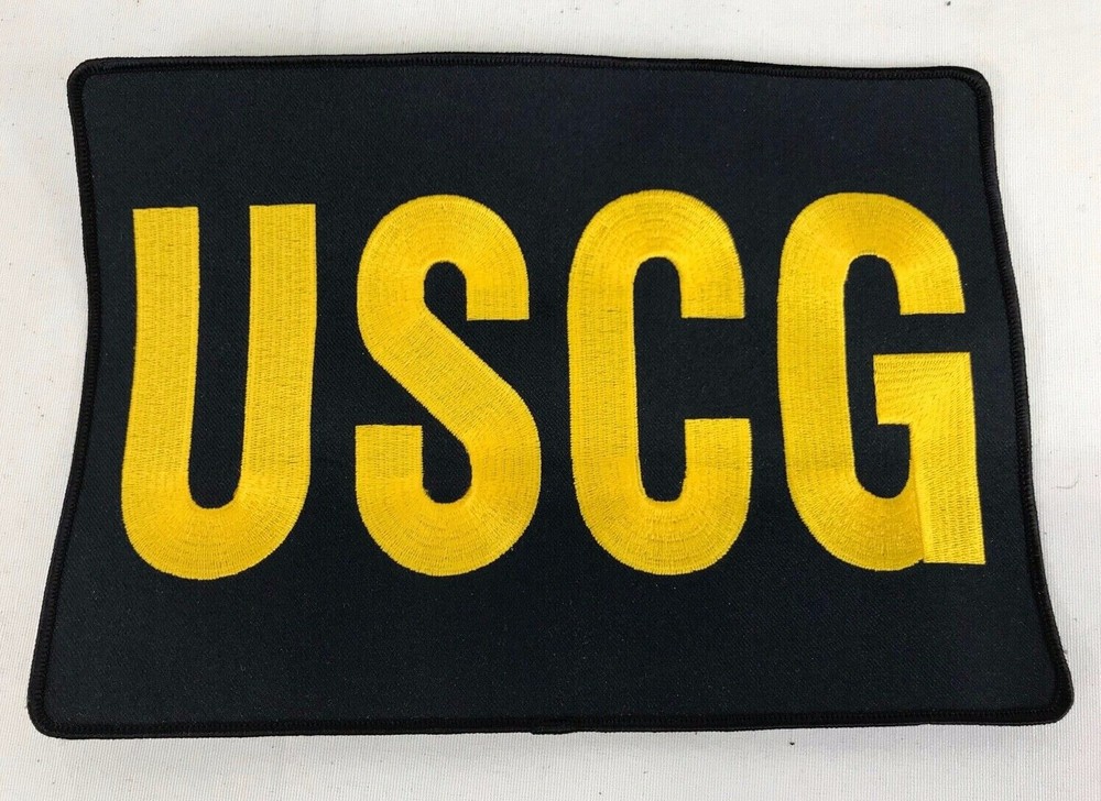 US Coast Guard Large 7X10 Patch