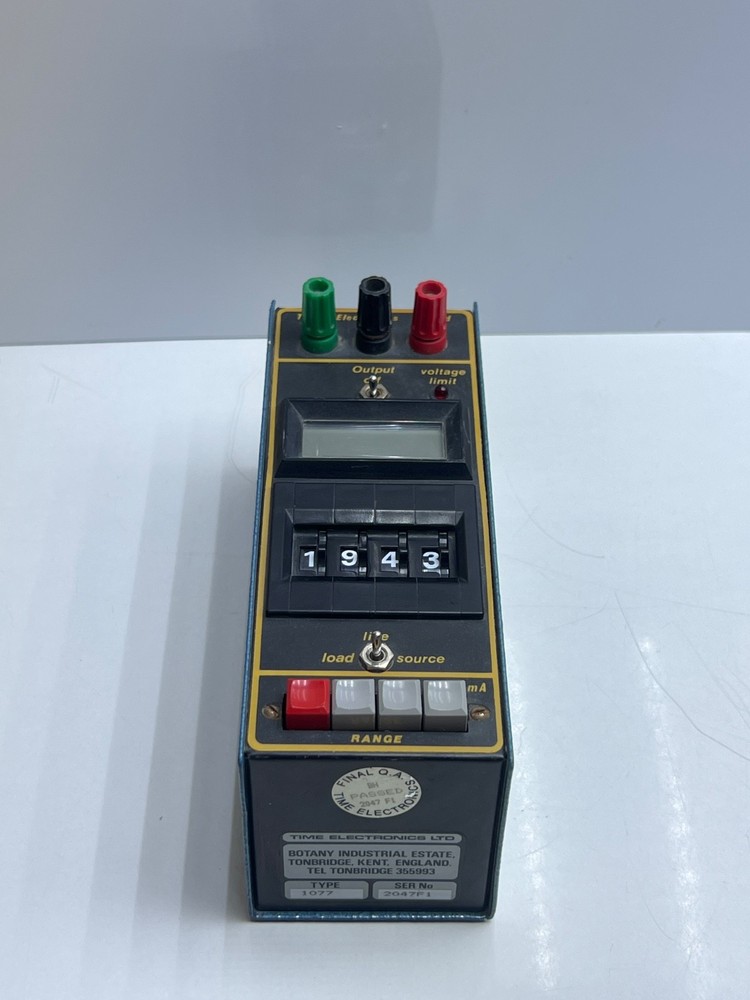 Time Electronics DC Milli Amp Source / Calibrator (Type 1077)