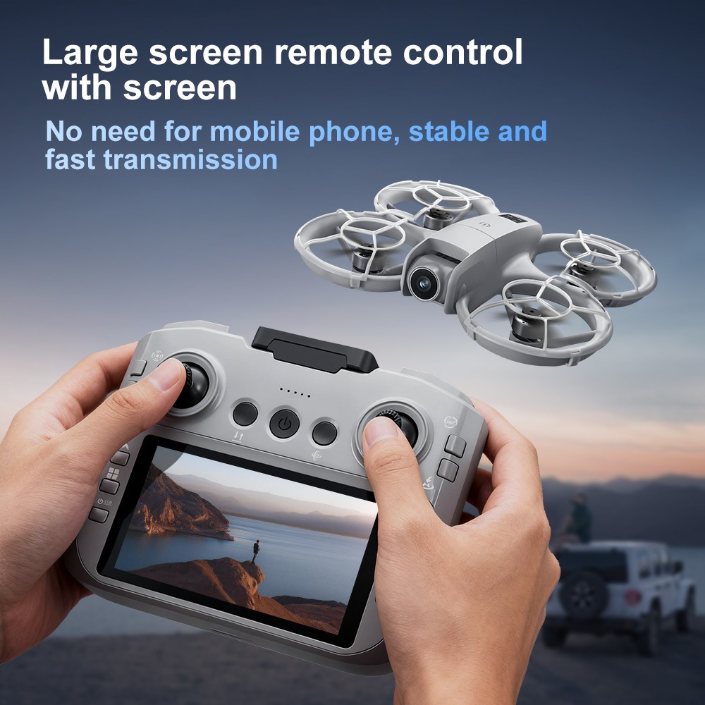 Brushless Motor Drone with Camera - Outdoor Quadcopter Suitable for Beginners