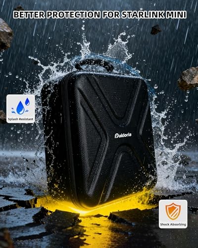 Starlink Mini Case - Shockproof - Protective Starlink Mini Carrying Case with -