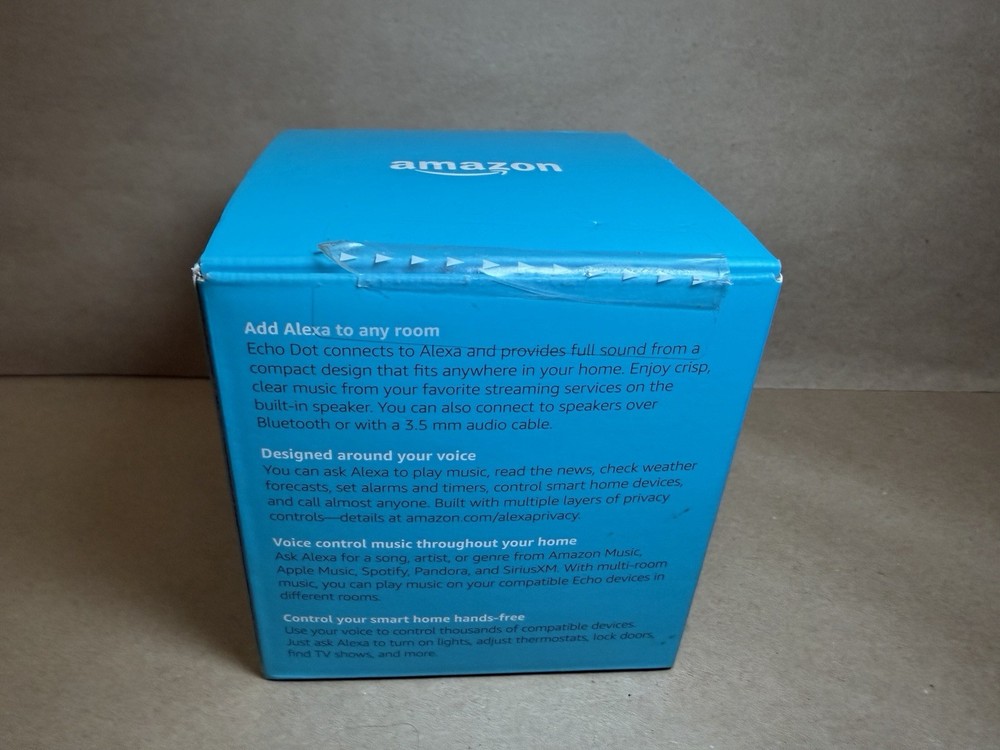 Amazon Echo Dot (3rd Generation) Smart Speaker Charcoal | Sealed