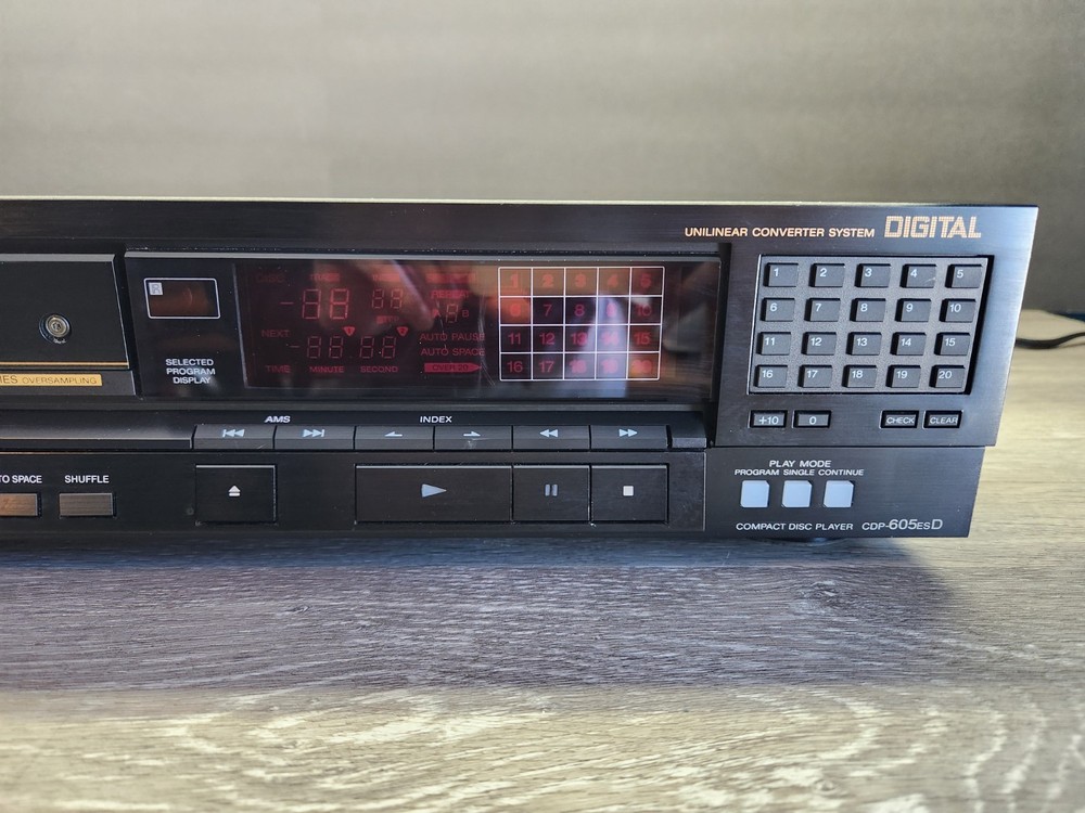 Sony CDP-605ESD High-end Elite Standard Compact Disc Player