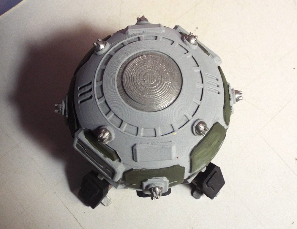 BATTLETECH UNION-CLASS DROPSHIP w/ GUARD MECHS (3D-PRINTED, PAINTED)