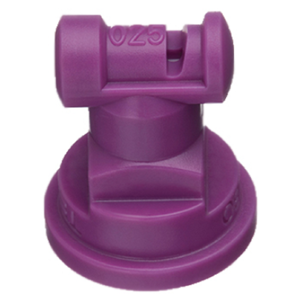 TT110025-VP Turbo TeeJet Wide Angle Flat Spray Tip, Violet