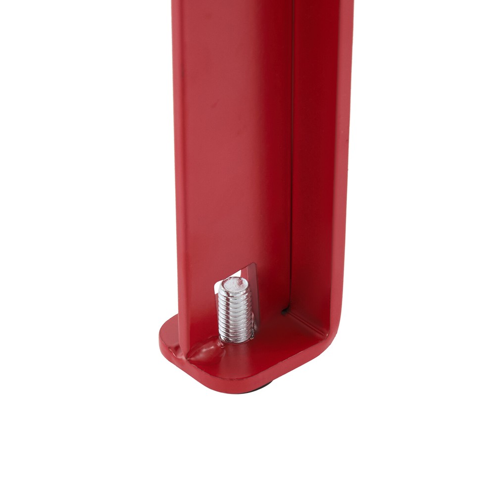 4pcs Adjustable Table Legs, Table Clamp Legs, F-shaped Table Legs Red