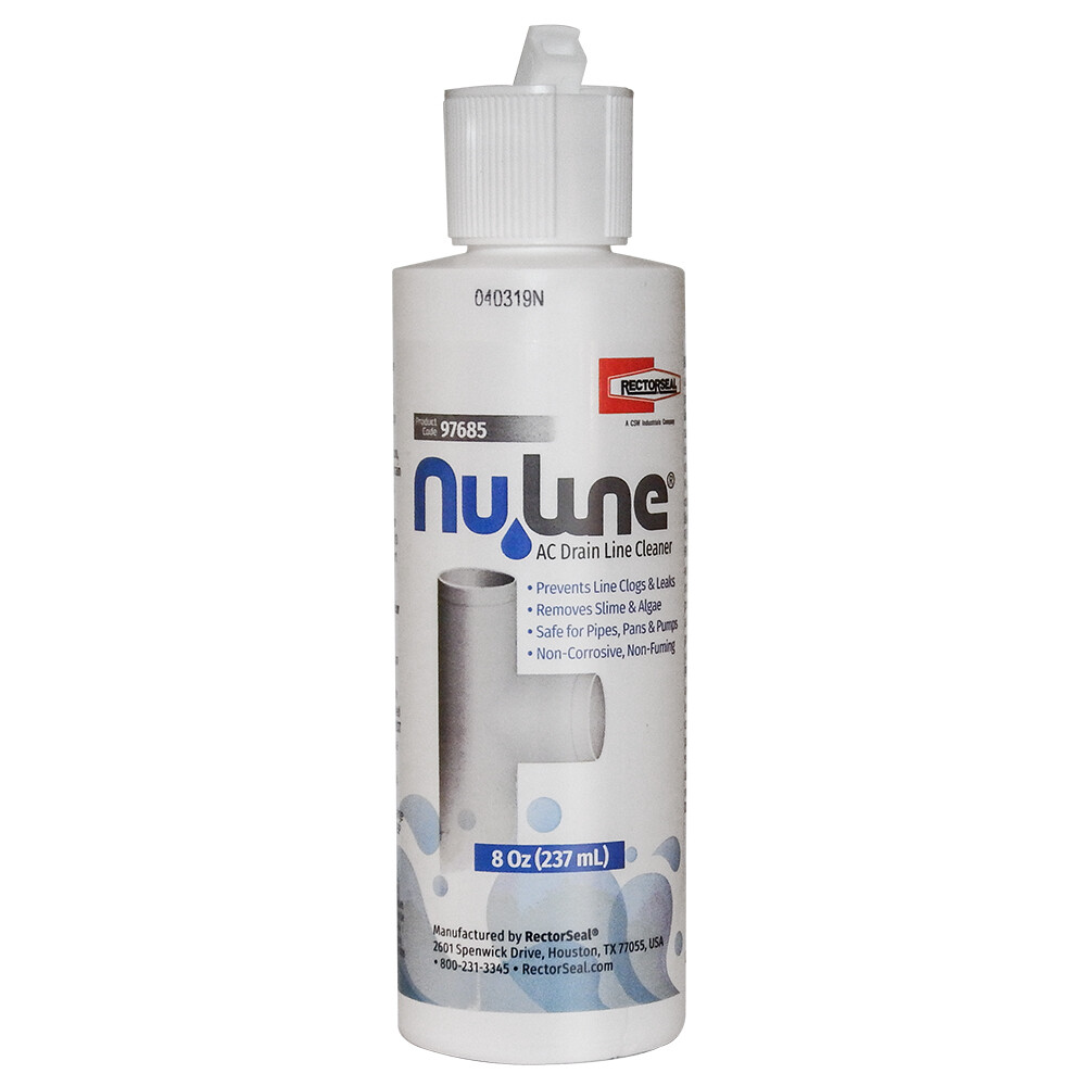 (12)-Pack, Nu-Line Drain Cleaner , 8 ounce bottles