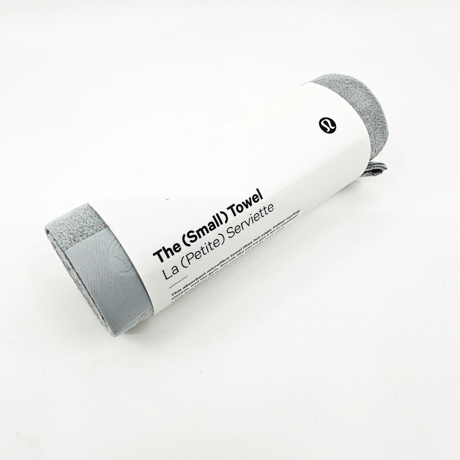 Lululemon The Towel 16" x 26" Hail Grey Small Yoga Biking Gym