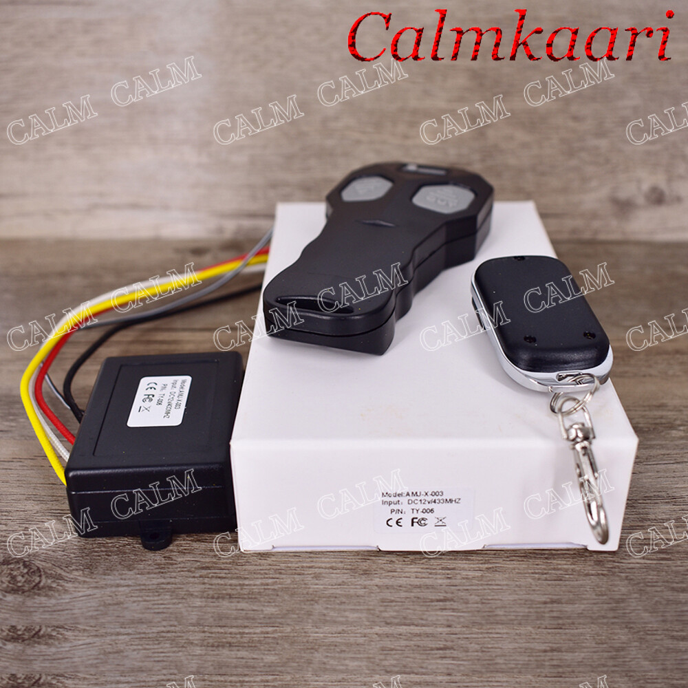 Wireless Winch Remote Control Kit DC12V Switch Handset for Jeep ATV SUV Truck