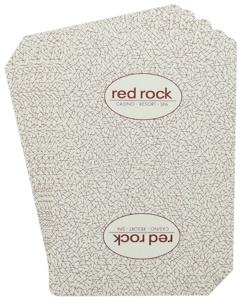 Red Rock Casino Deck (Red/White)