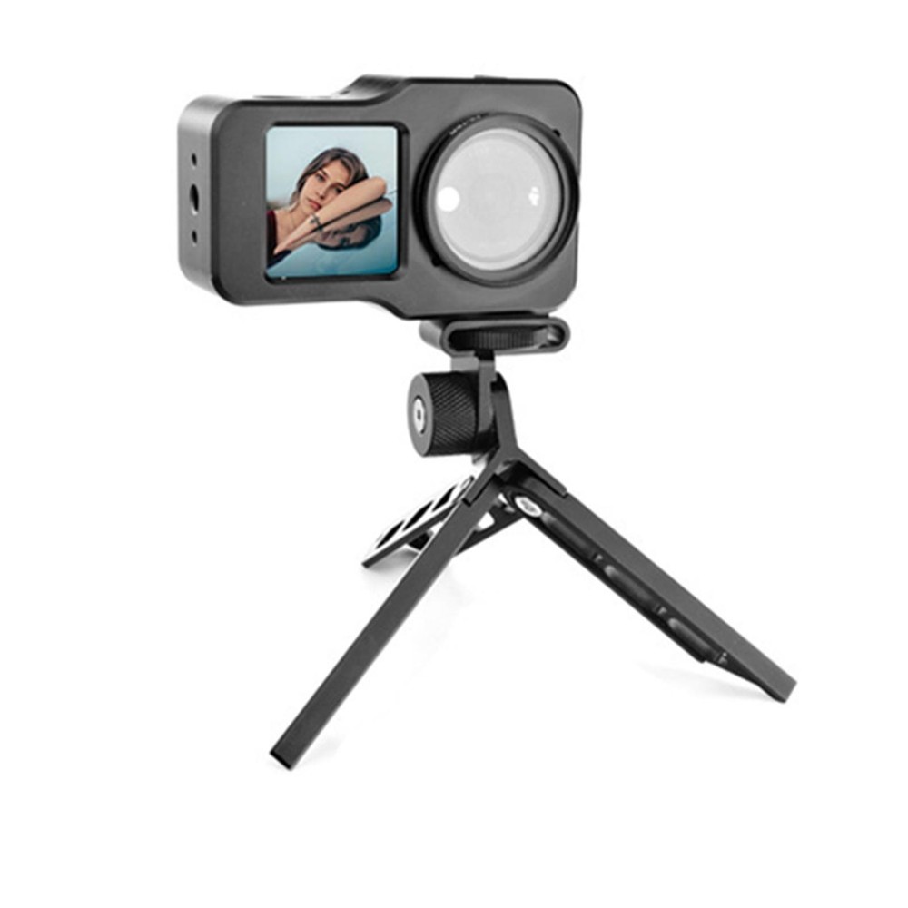 Camera Protective Frame Cover+UV Filter+Lens Cover+Adapter For DJI Action 2 dd