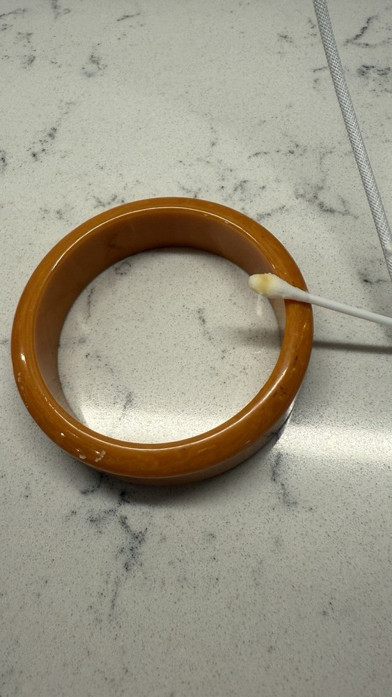 Bakelite Bangle Bracelet Vintage Butterscotch