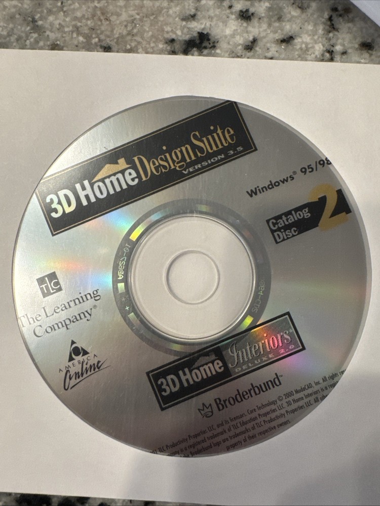 The Learning Company 3D Home Design Suite 3.0