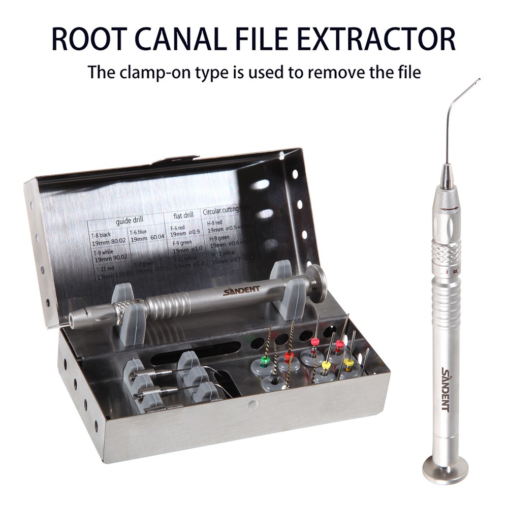 Dental Root Canal File Extractor Endo Broken Files Removal System Holder Tools