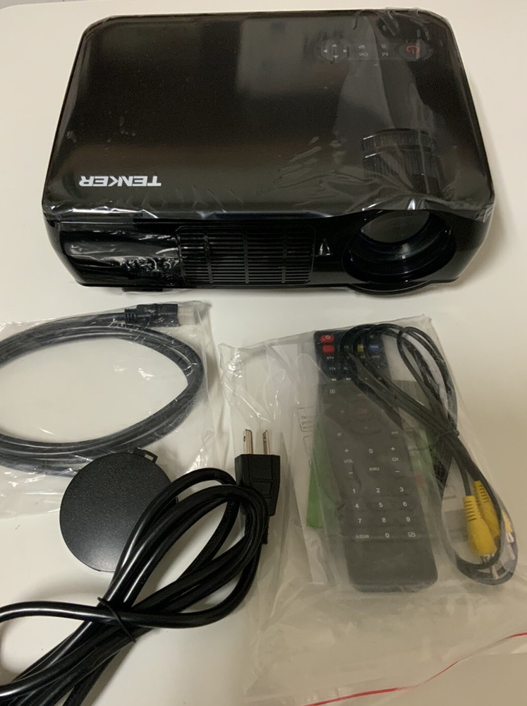 🧷 TENKER LED LIGHT SOURCE PROJECTOR 🆕 As Shown👌