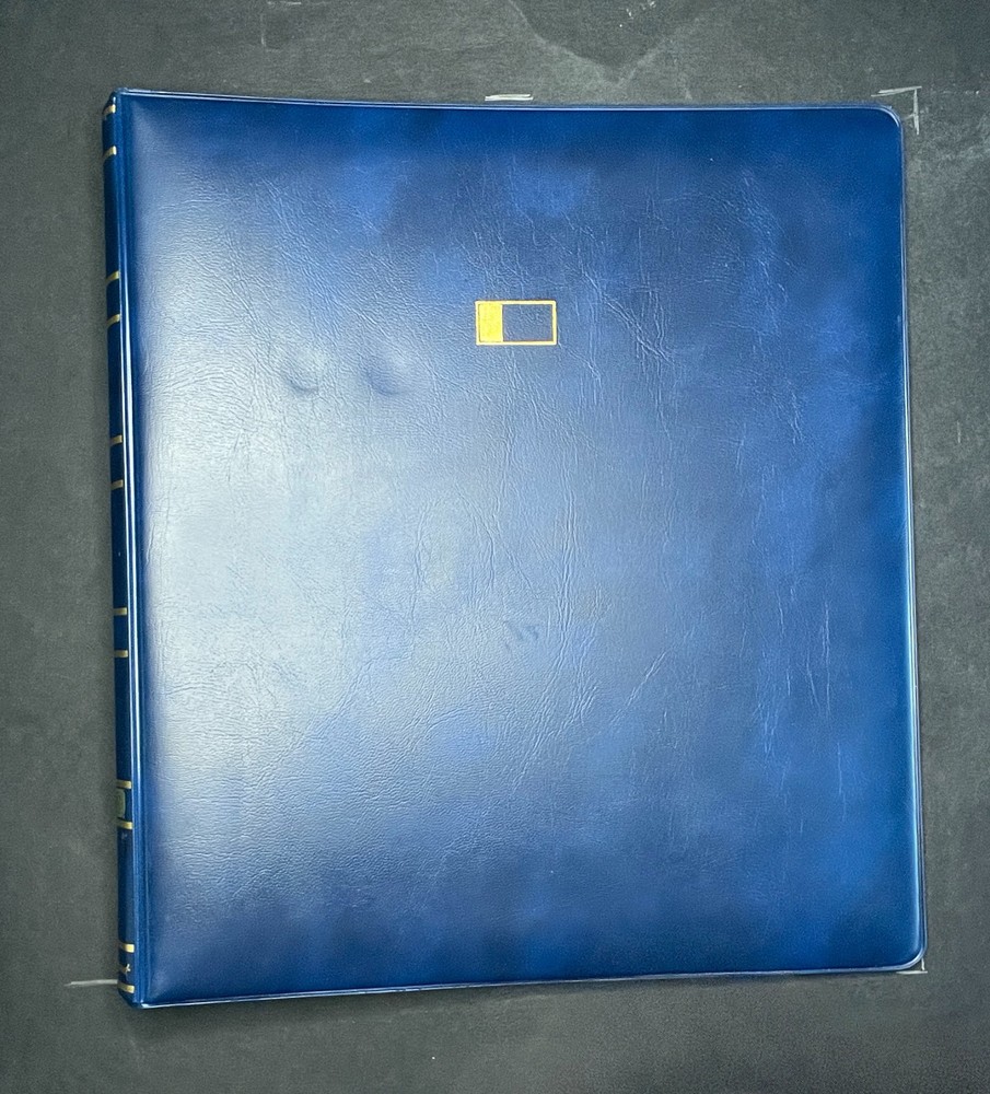 3 Ring Heetwood Leatherette Binder for Stamp Collecting ZAYIX