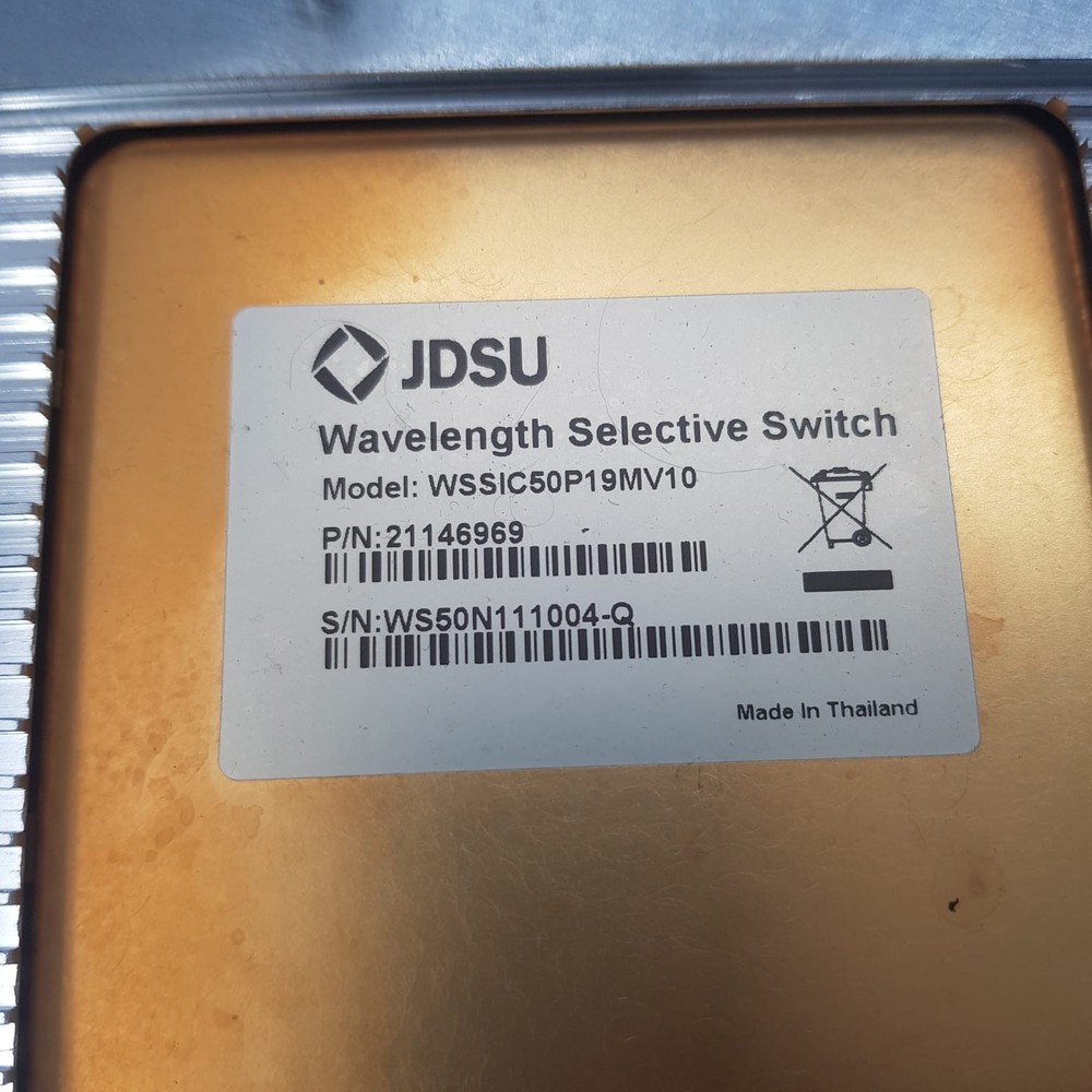 JDSU Wavelength Selective Switch WSSIC50P19MV10 PN 21146969 + ECI CPU Controller