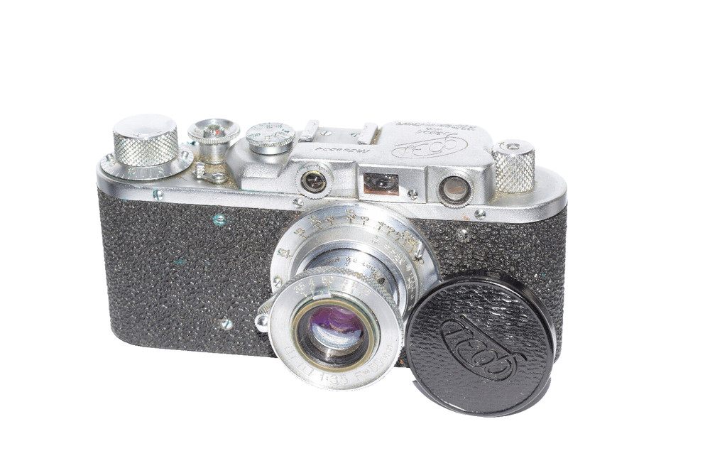 Soviet Camera FED-1 Lens Fed 3,5/50mm