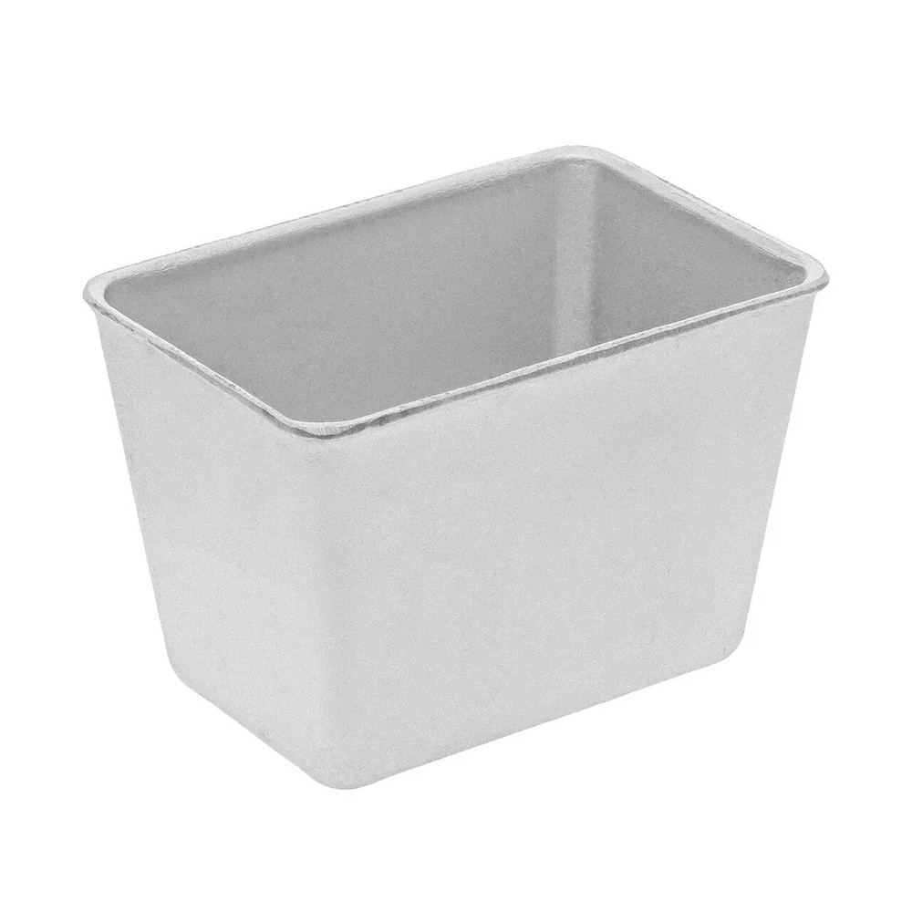 ALUMINUM BREAD FORM FOR BAKING RECTANGULAR 'HALF-BRICK' BREAD PANS LOAF L11