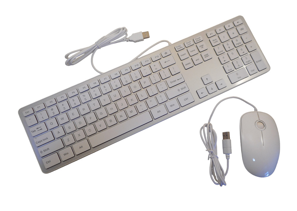 Wired USB Multimedia Keyboard & Mouse Combo