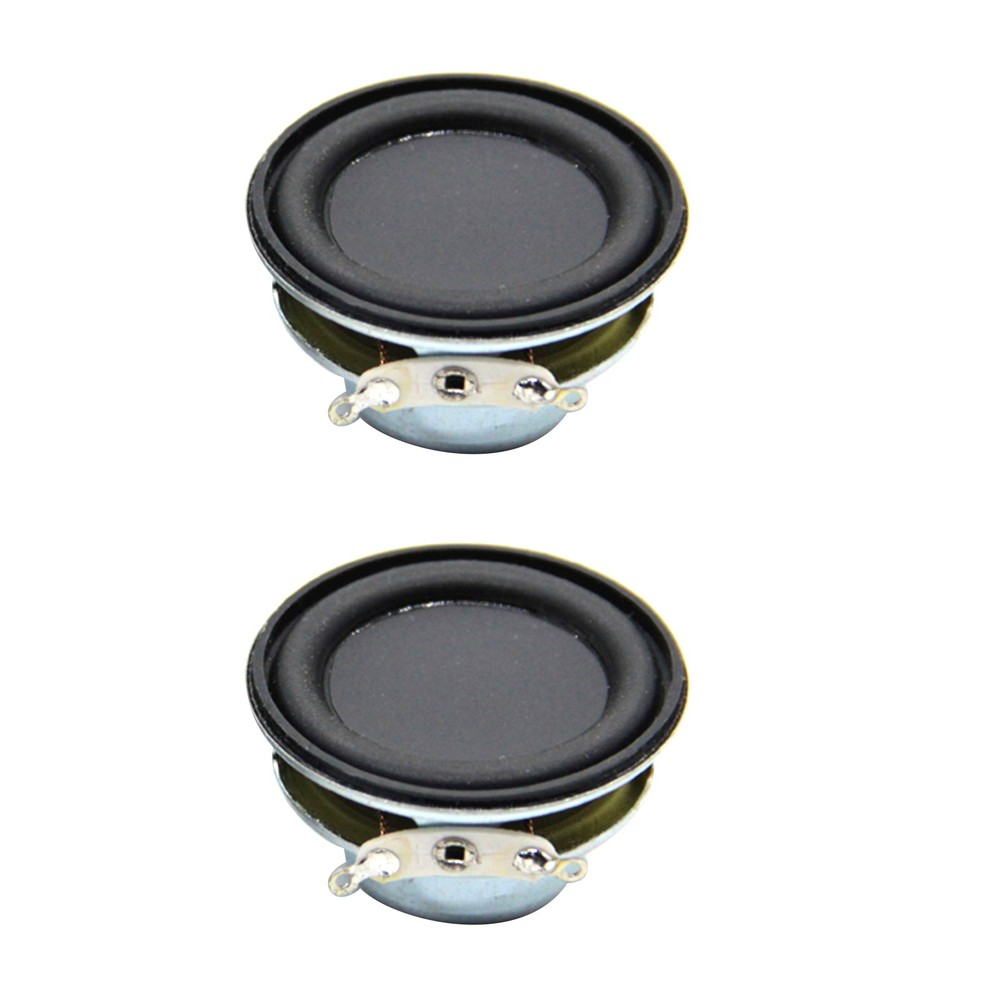 2x Professional Full-Range Speakers 5W 4Ω Impedance High sensitivity&resolution