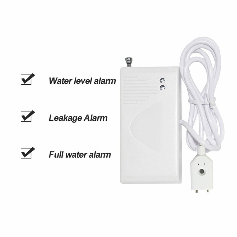 Water Detector Kit: 1 Smart Hub + 3 Leak Sensor (Silent), Water Sensor with E...