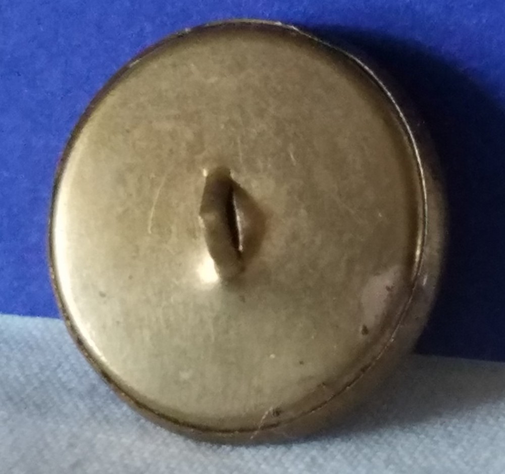 Bb ROCKET SHIPS in SCENE Vintage Brass BUTTON Medium