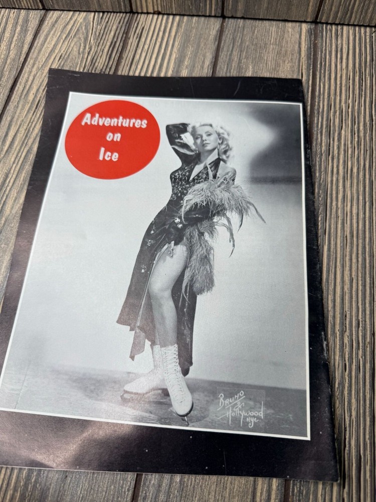 Wilma Ed Learys Adventures On Ice Souvenir Program